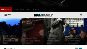 What Nrafamily.org website looked like in 2021 (3 years ago)