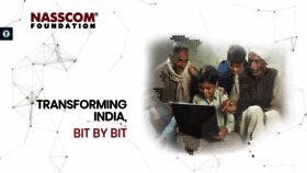 What Nasscomfoundation.org website looked like in 2021 (3 years ago)