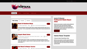What Nirvana08.net website looked like in 2021 (3 years ago)