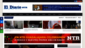What Ntrguadalajara.com website looked like in 2021 (3 years ago)