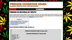 What Nzaba.org website looked like in 2021 (3 years ago)