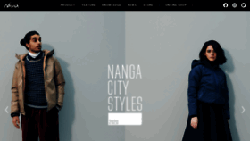 What Nanga.jp website looked like in 2021 (3 years ago)