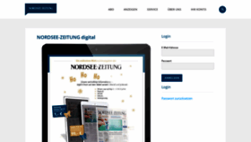 What Nordsee-zeitung.de website looked like in 2021 (3 years ago)