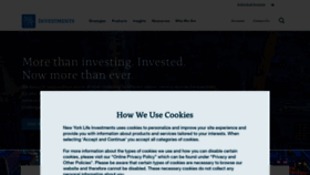 What Newyorklifeinvestments.com website looked like in 2021 (3 years ago)