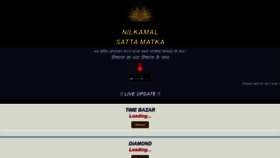 What Nilkamalkalyansattamatka.com website looked like in 2021 (3 years ago)