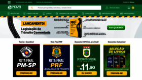 What Novaconcursos.com.br website looked like in 2021 (3 years ago)