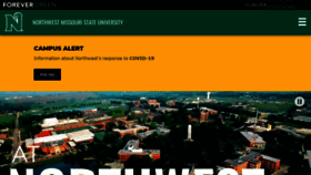 What Nwmissouri.edu website looked like in 2021 (3 years ago)