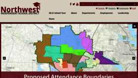 What Nisdtx.org website looked like in 2021 (4 years ago)