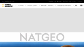 What Nationalgeographic.de website looked like in 2021 (3 years ago)