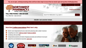 What Northwestpharmacy.com website looked like in 2021 (3 years ago)