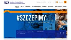 What Nfz-poznan.pl website looked like in 2021 (5 years ago)