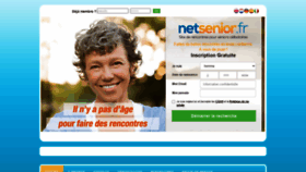 What Netsenior.fr website looked like in 2021 (3 years ago)