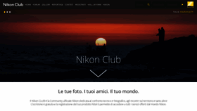 What Nikonclub.it website looked like in 2021 (3 years ago)