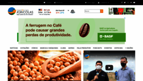 What Noticiasagricolas.com.br website looked like in 2021 (3 years ago)