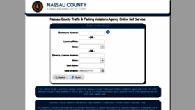 What Nassau.surecourt.com website looked like in 2021 (3 years ago)