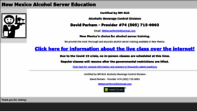 What Nmserverpermit.com website looked like in 2021 (3 years ago)