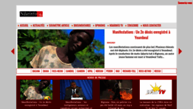 What Ndarinfo.com website looked like in 2021 (3 years ago)