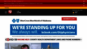 What News9.com website looked like in 2021 (3 years ago)