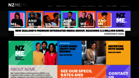 What Nzme.co.nz website looked like in 2021 (3 years ago)