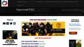 What Nammakpsc.com website looked like in 2021 (3 years ago)