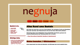 What Negnuja.ch website looked like in 2021 (3 years ago)