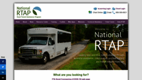 What Nationalrtap.org website looked like in 2021 (3 years ago)