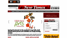 What Newtimesslo.com website looked like in 2021 (3 years ago)