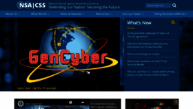 What Nsa.gov website looked like in 2021 (3 years ago)
