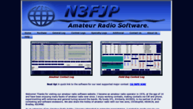 What N3fjp.com website looked like in 2021 (3 years ago)