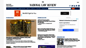 What Natlawreview.com website looked like in 2021 (3 years ago)