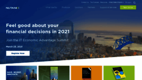 What Nutanix.com website looked like in 2021 (3 years ago)