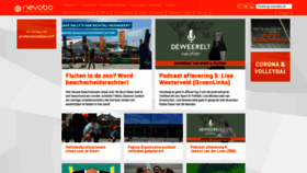 What Nevobo.nl website looked like in 2021 (3 years ago)