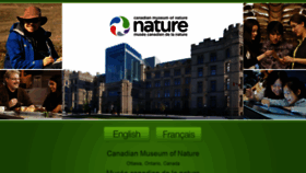 What Nature.ca website looked like in 2021 (3 years ago)