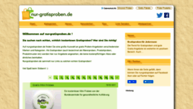 What Nur-gratisproben.de website looked like in 2021 (3 years ago)