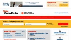 What Nejmcareercenter.org website looked like in 2021 (3 years ago)