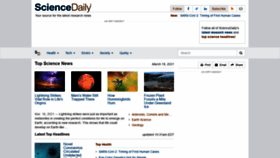 What Newsdaily.com website looked like in 2021 (3 years ago)