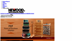 What Newood.com website looked like in 2021 (3 years ago)