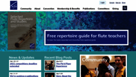 What Nfaonline.org website looked like in 2021 (3 years ago)
