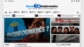 What Naveenbioinformatics.co.in website looked like in 2021 (3 years ago)