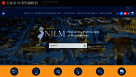 What Njslom.org website looked like in 2021 (3 years ago)