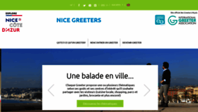 What Nice-greeters.com website looked like in 2021 (3 years ago)