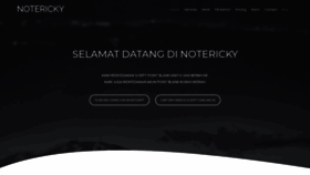 What Note-ricky23.com website looked like in 2021 (3 years ago)