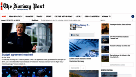What Norwaypost.no website looked like in 2021 (3 years ago)
