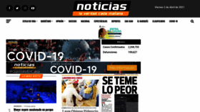What Noticiasdequeretaro.com.mx website looked like in 2021 (4 years ago)
