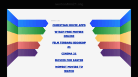 What Nontonfilm21.org website looked like in 2021 (3 years ago)