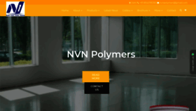 What Nvnpolymers.in website looked like in 2021 (4 years ago)