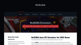 What Nogba.com website looked like in 2021 (3 years ago)