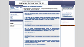 What Noutati-ortodoxe.ro website looked like in 2021 (3 years ago)