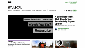 What Nyulocal.com website looked like in 2021 (3 years ago)