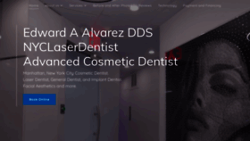 What Nyclaserdentist.com website looked like in 2021 (3 years ago)